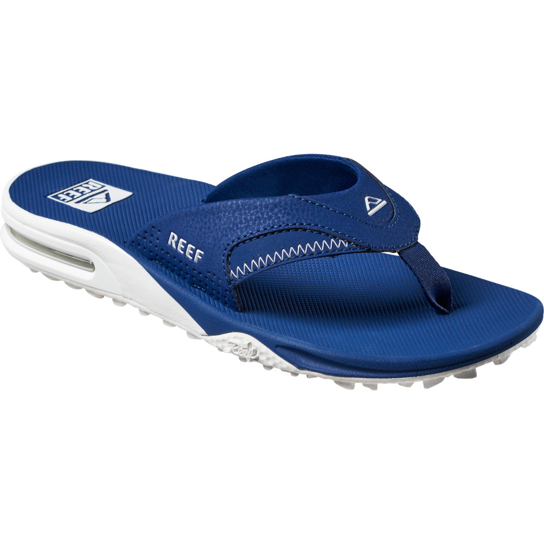 Reef ' Herresandaler Til Fanning-kampen, Model CJ6409  Navy / Hvid